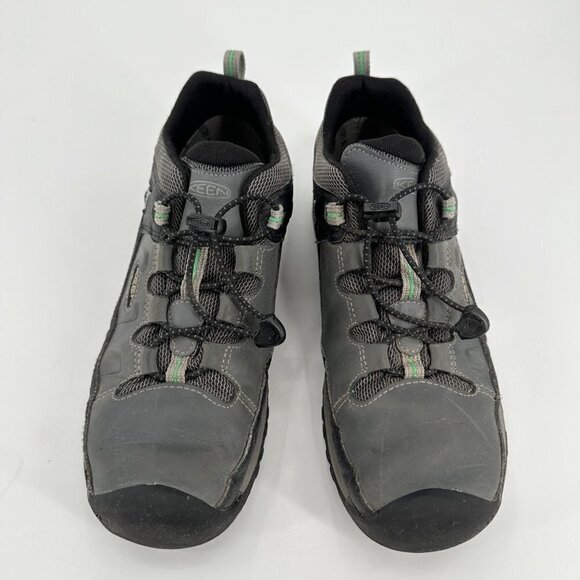 KEEN Targhee Womens Grey Outdoor Arch Support Waterproof Hiking 7 Sneakers - Picture 2 of 8